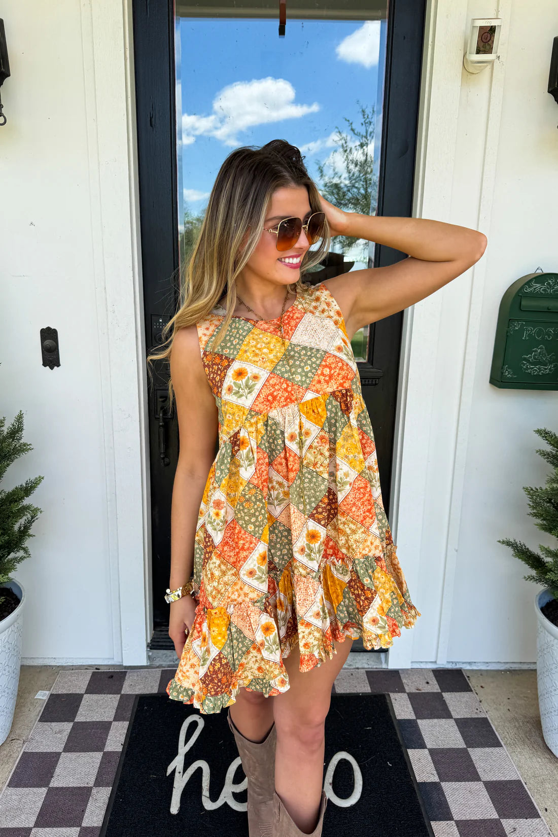 Harvest Patchwork Dress PREO