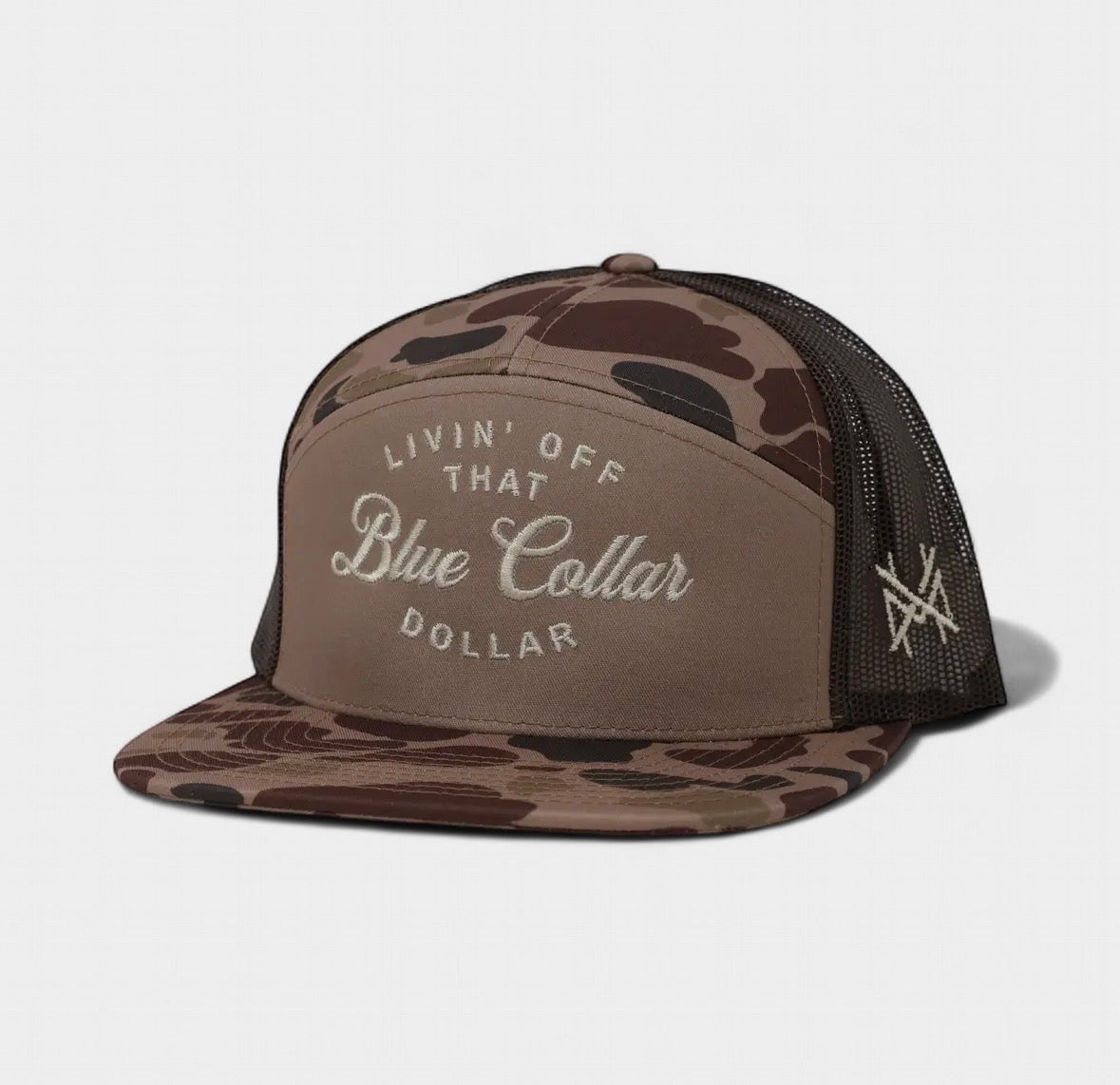 Blue Collar Dollar Hat Brown Duck