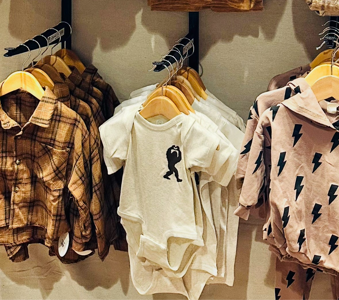 Sasquatch Heart Hands Tee // Onesie