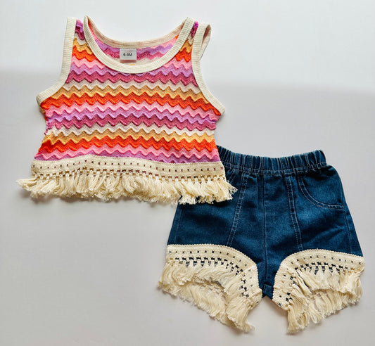 Birdie Boho Crochet Set