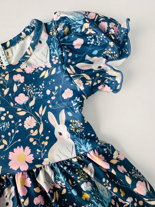 Spring Bunny Dress RTS