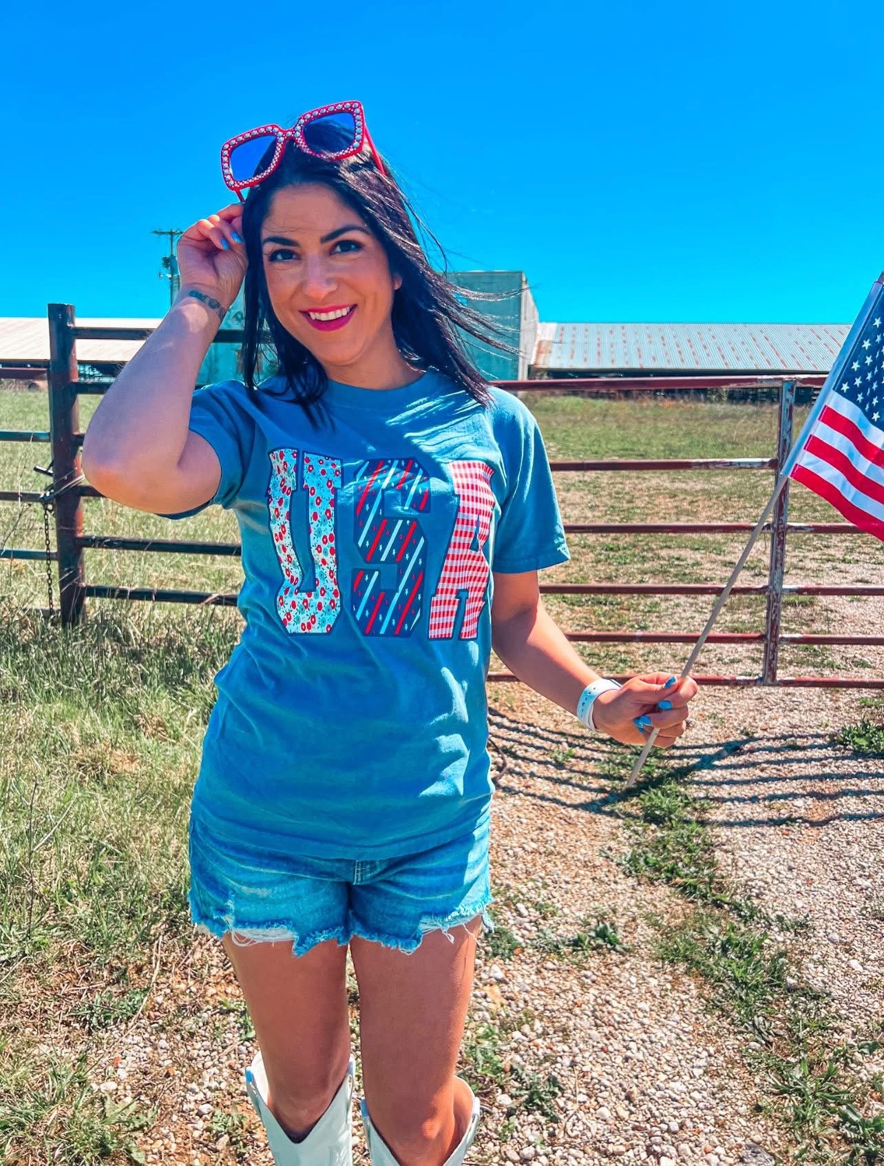 Pattern USA Tee