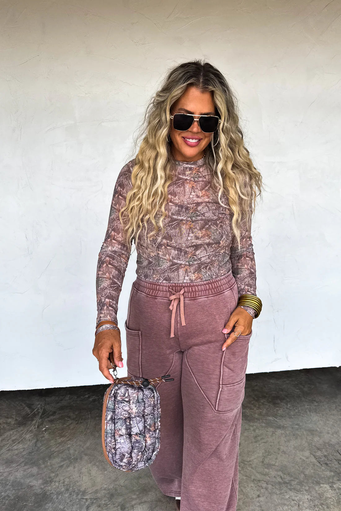 Cash Camo Mesh Top RTS