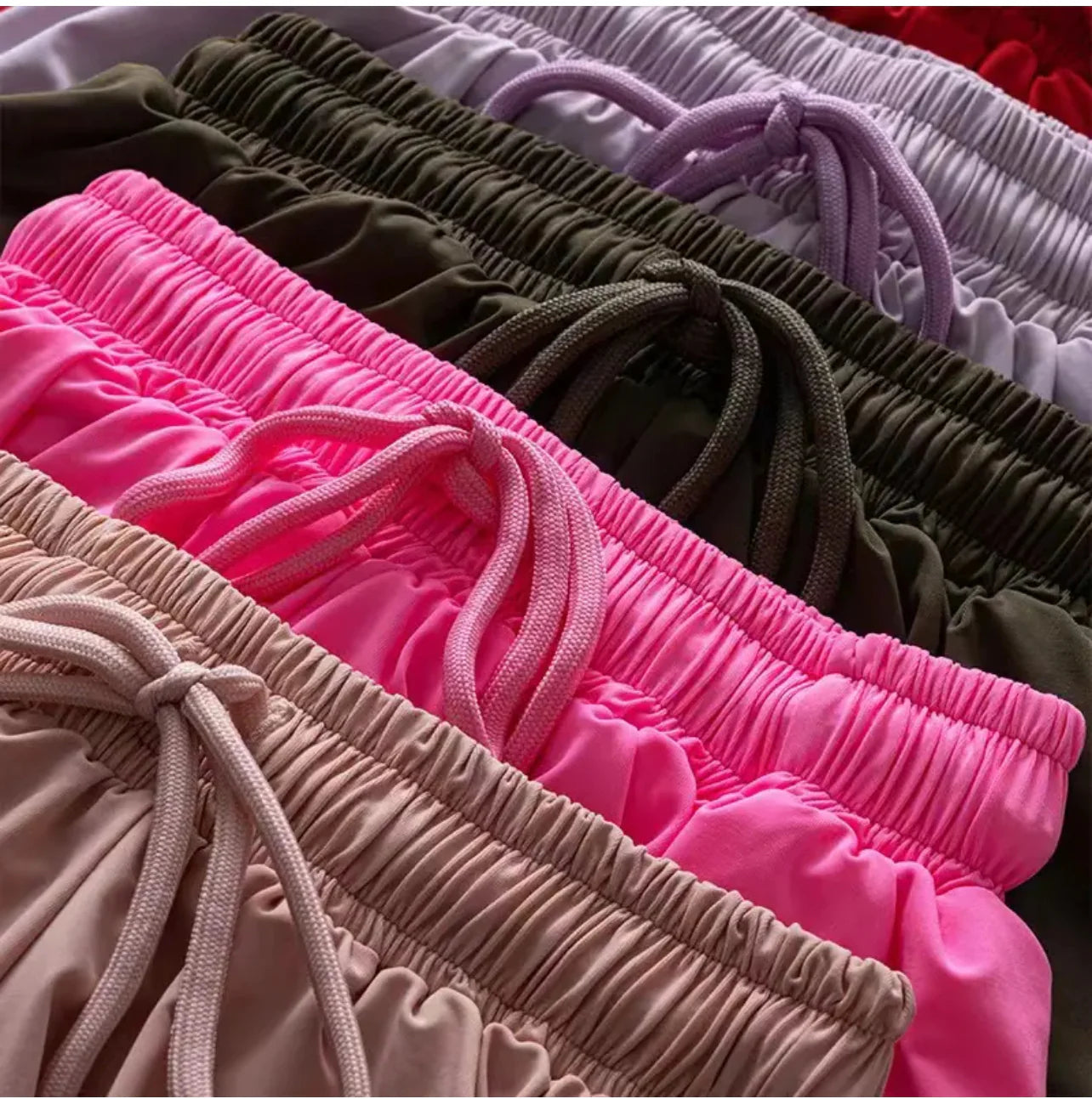 Women’s Viral Flowy Shorts W/Built in Spandex