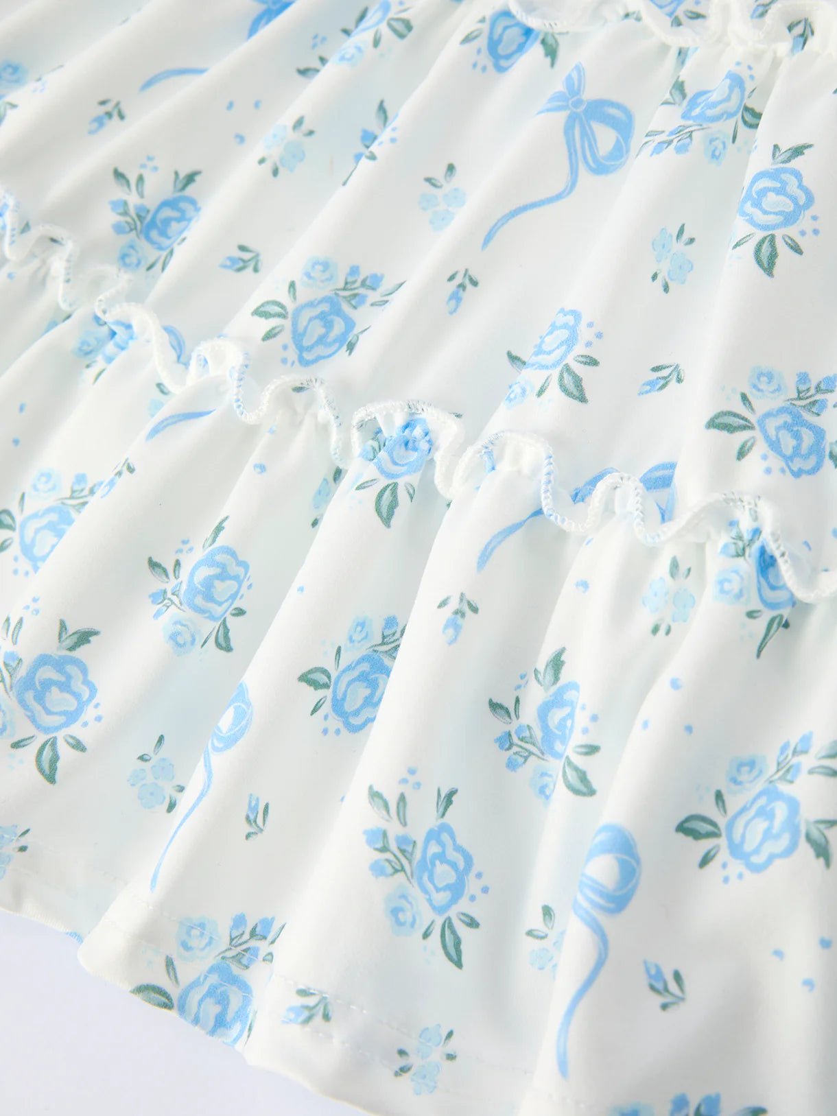Blair Blue Floral Spring Dress