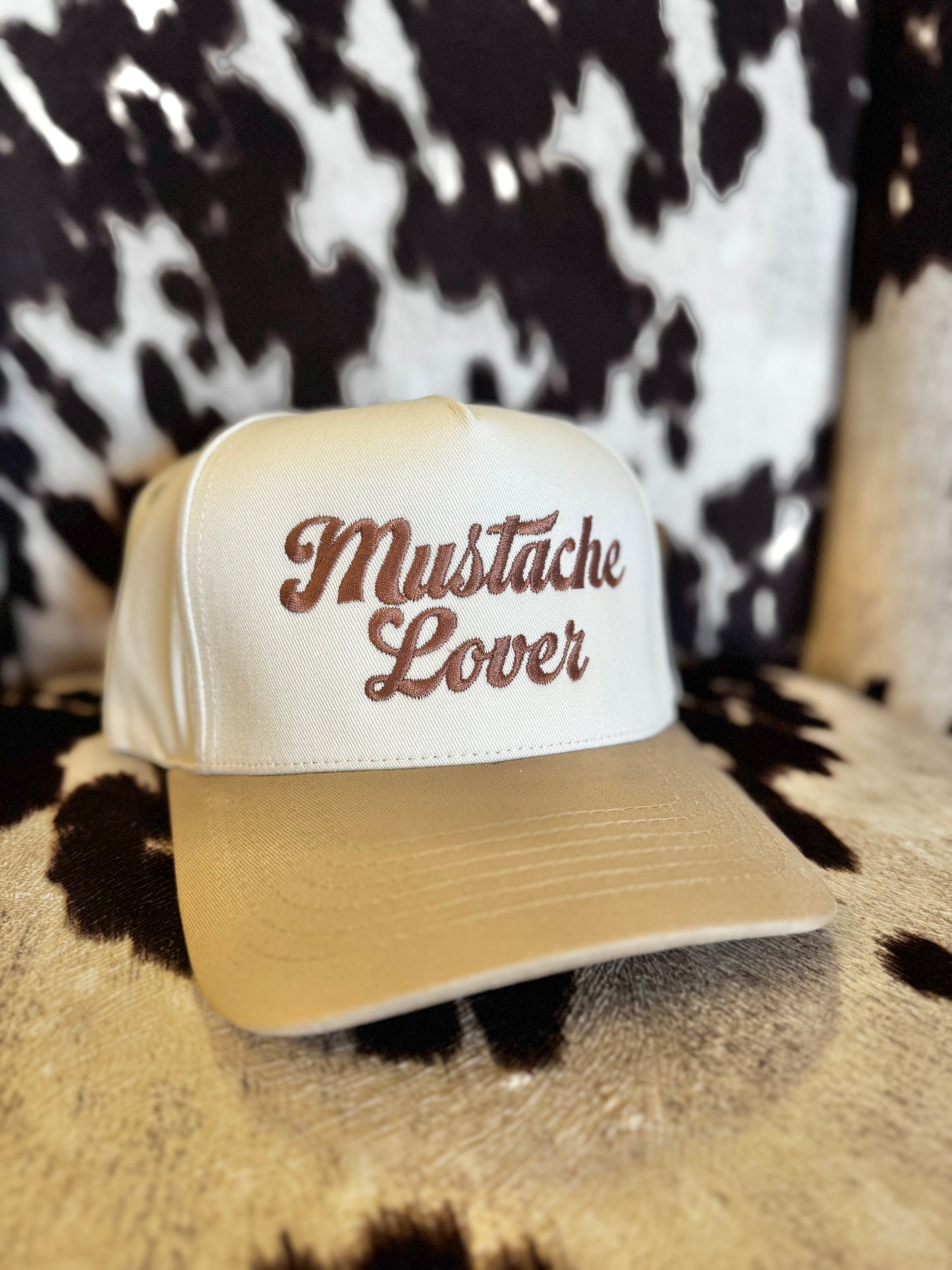 Mustache Lover Embroidered Hat