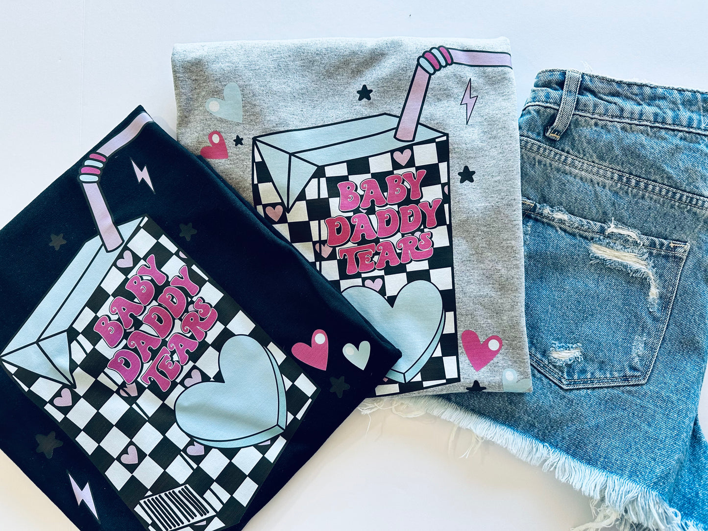 Baby Daddy Tears Gildan Tee