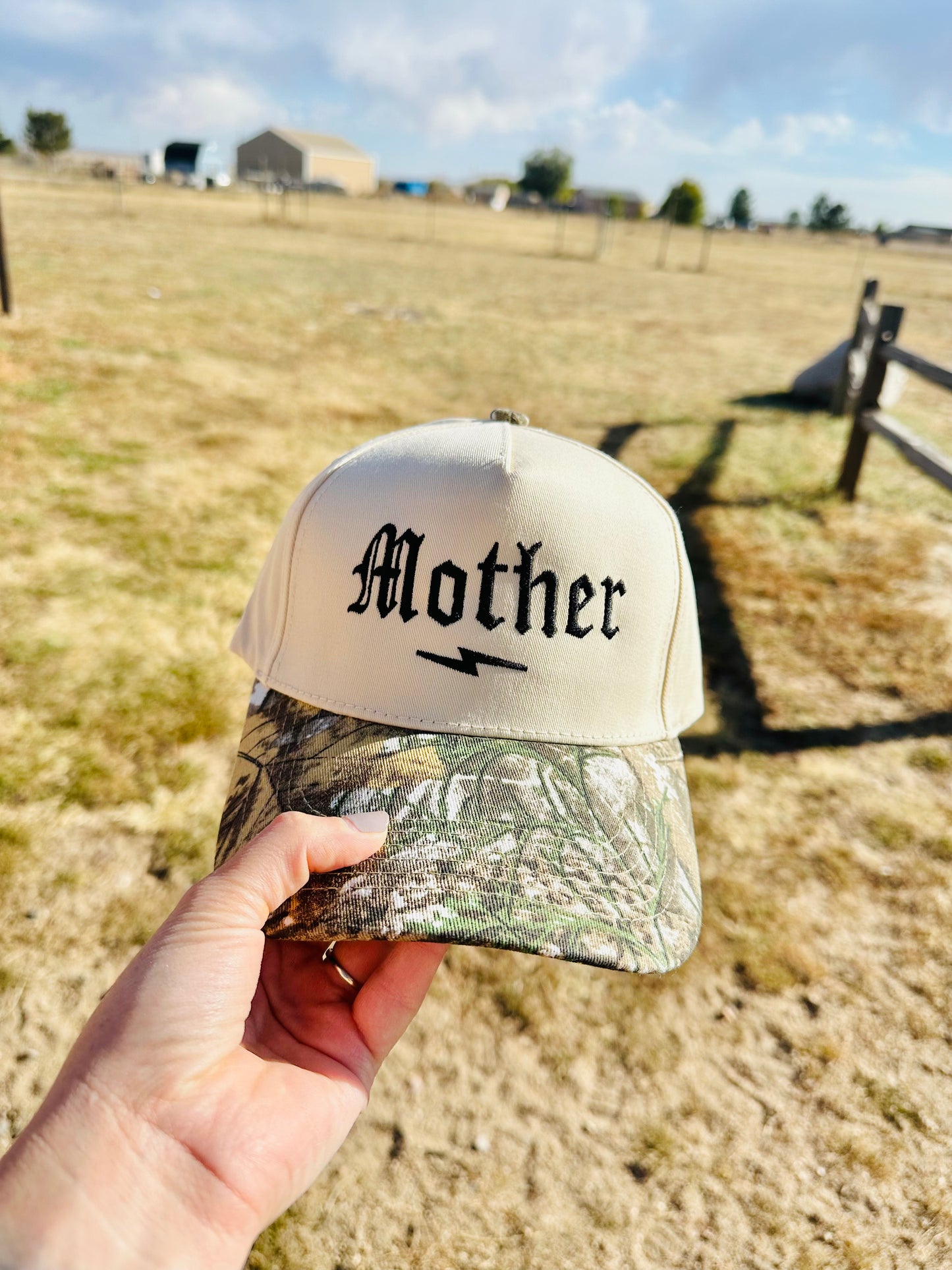Mother Camo Embroidered Hat RTS