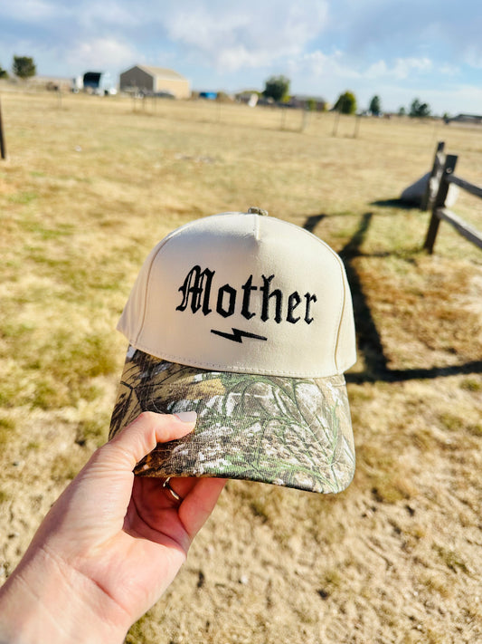 Mother Camo Embroidered Hat RTS