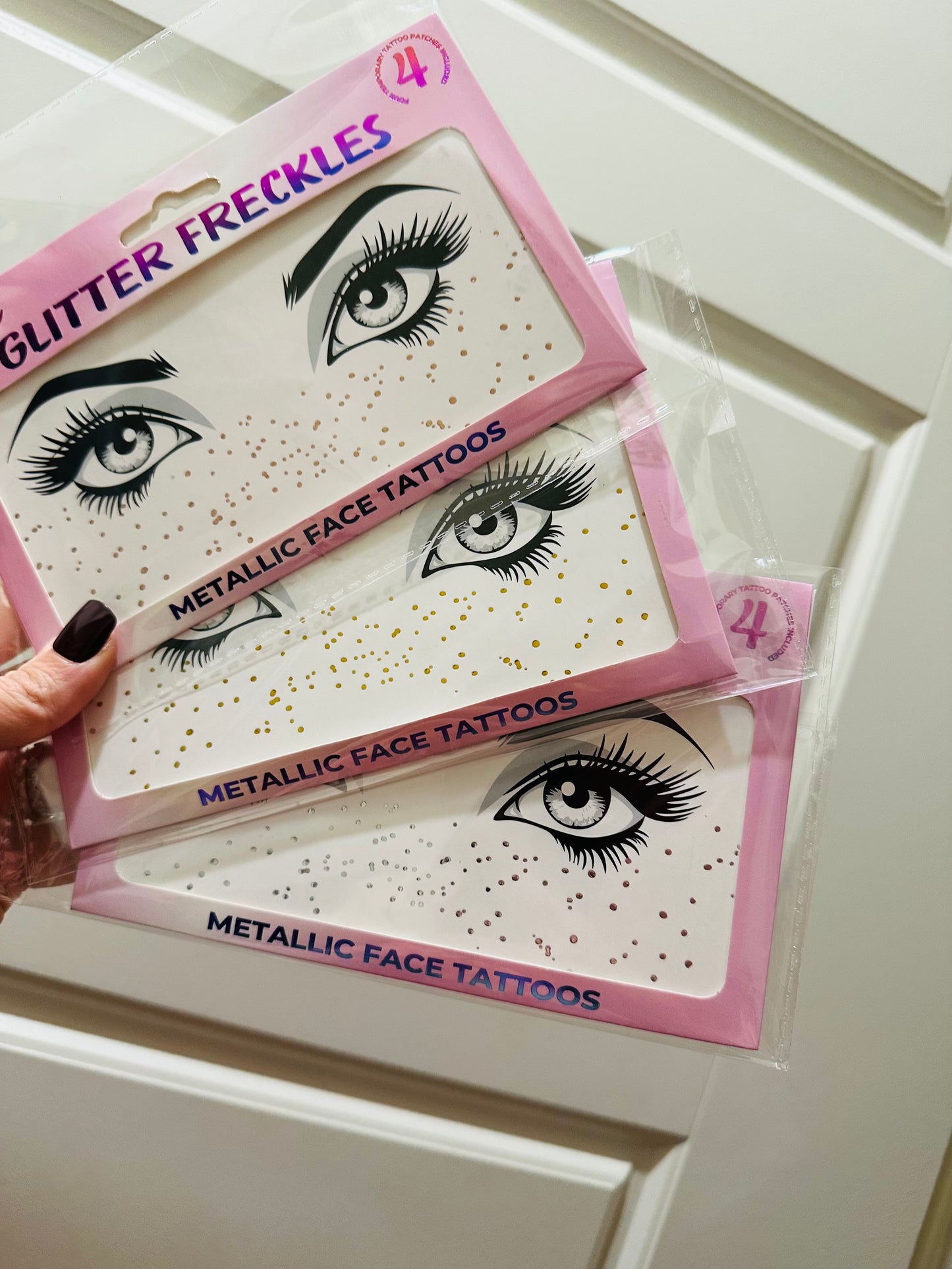 Glitter Freckles Tattoos