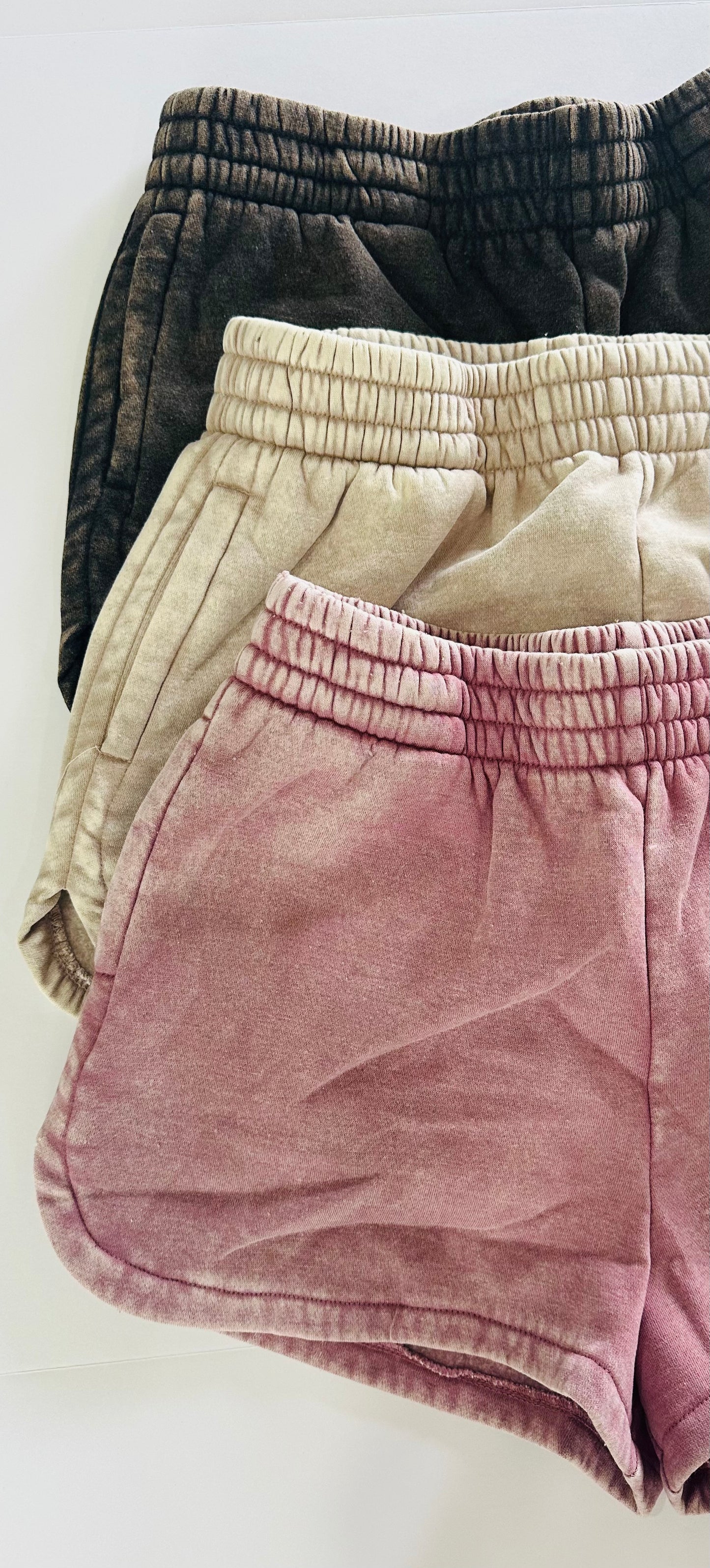 Skye Acid Washed Dolphin Shorts RTS