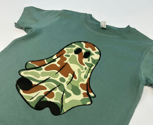 Camo Ghost Kids // Mama Tee