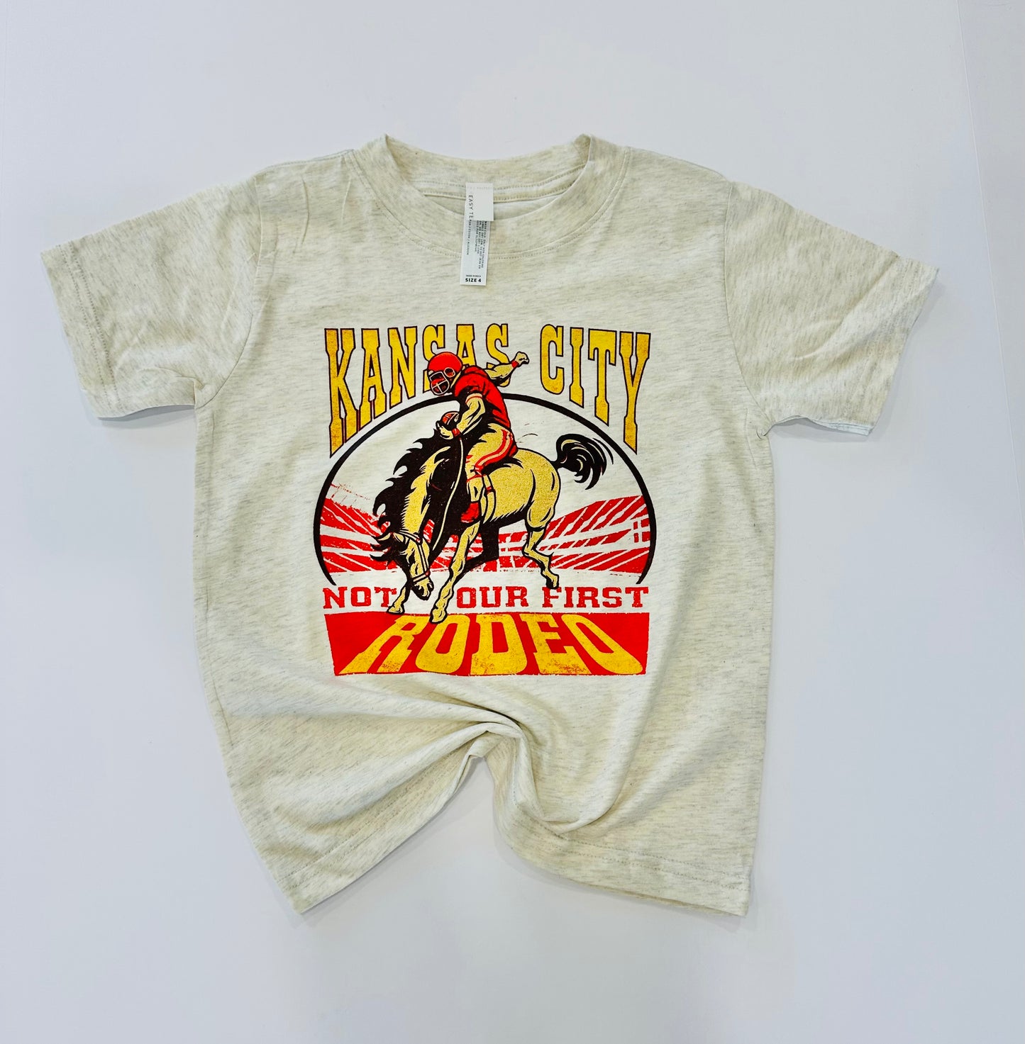 Kansas City Not Our First Rodeo Tee - Adult