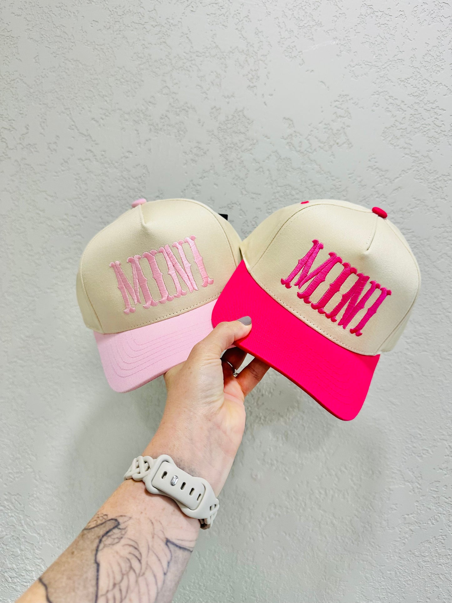 Western Mini Embroidery Hat RTS