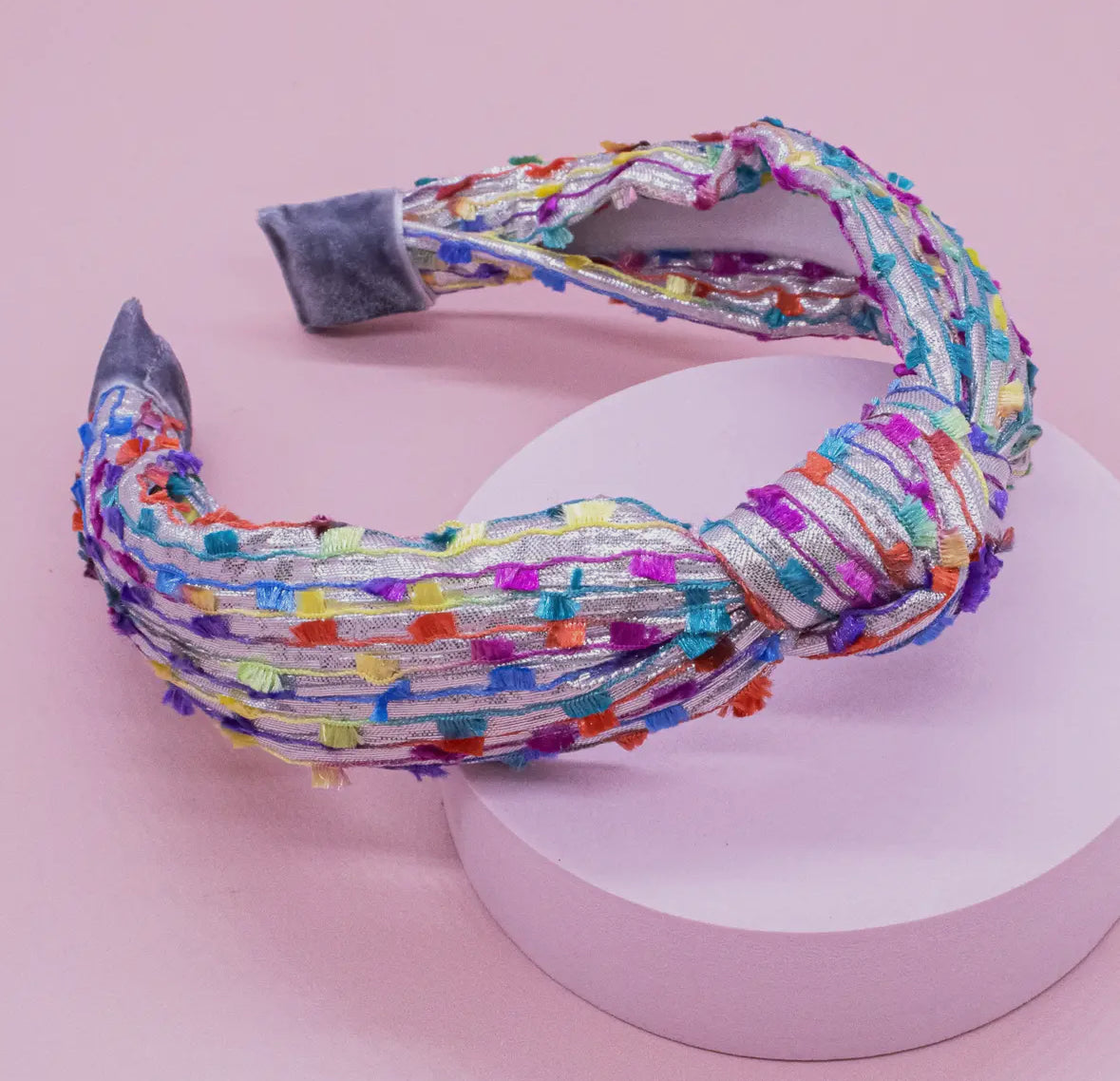 Shimmer Knotted Headband