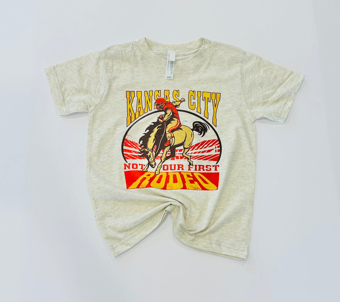Kansas City Not Our First Rodeo Tee - Adult