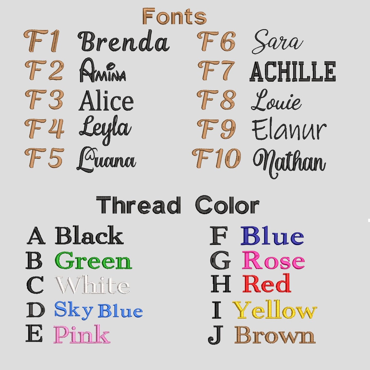 Embroidered Ear Bunny PREO