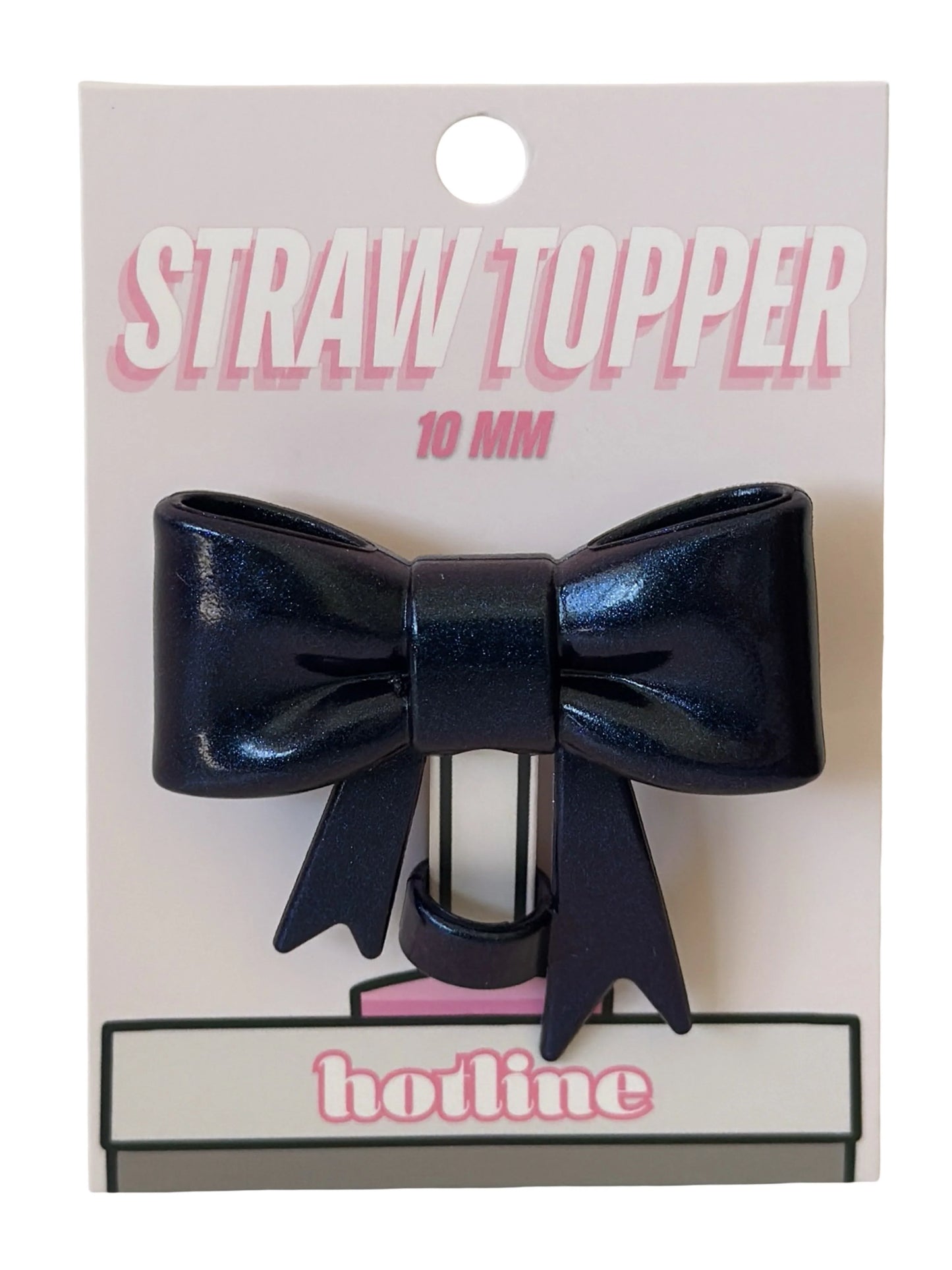 Blue Galaxy Metallic Straw Topper RTS