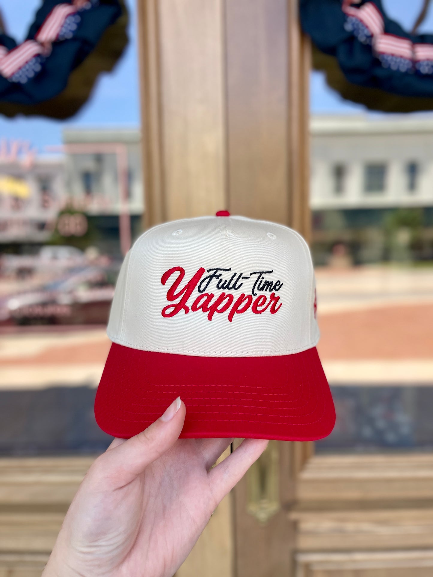 Full Time Yapper Hat - Red