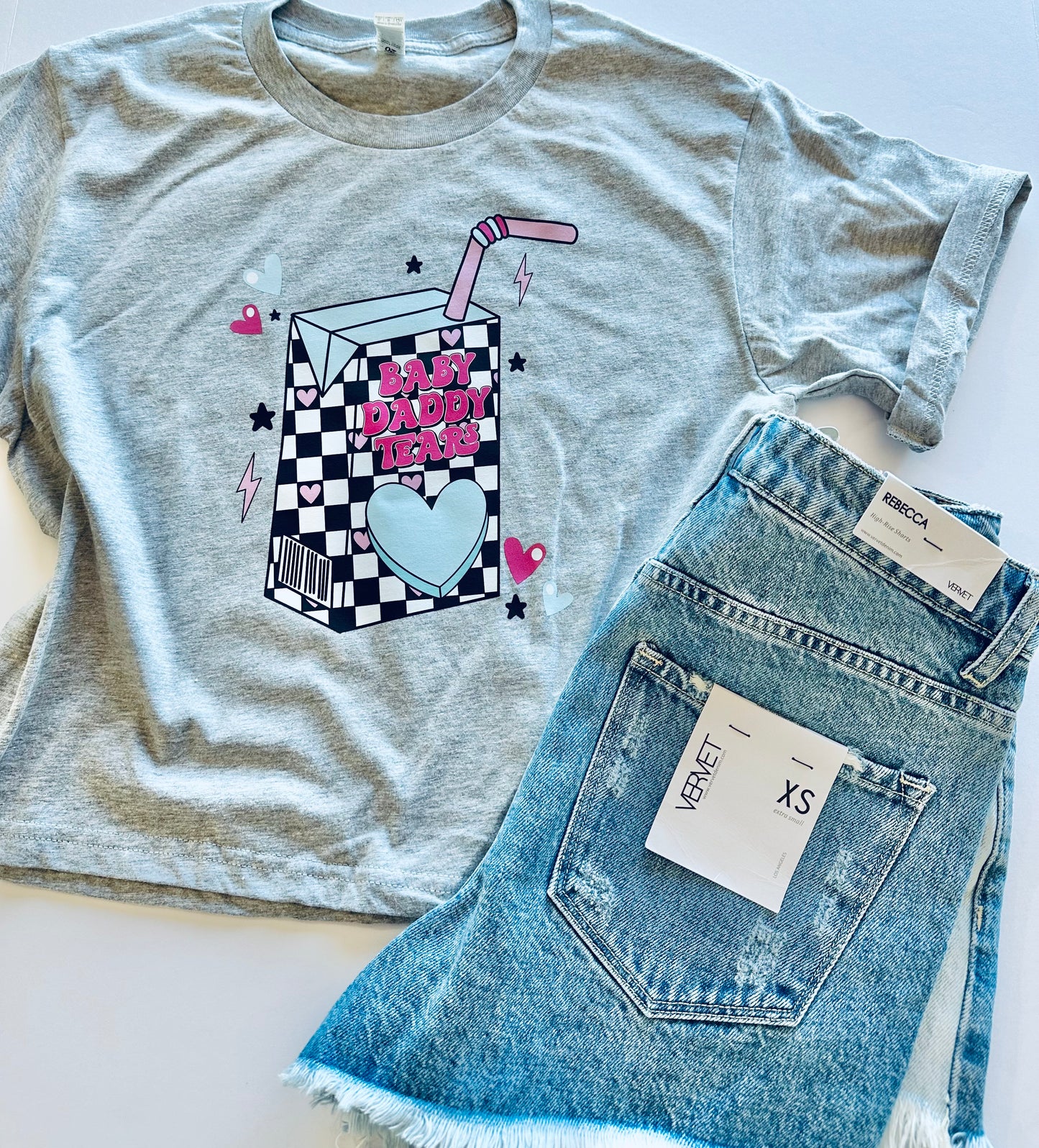 Baby Daddy Tears Gildan Tee