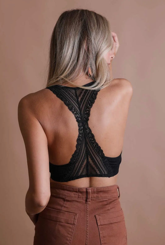 Black Lacey Bralette