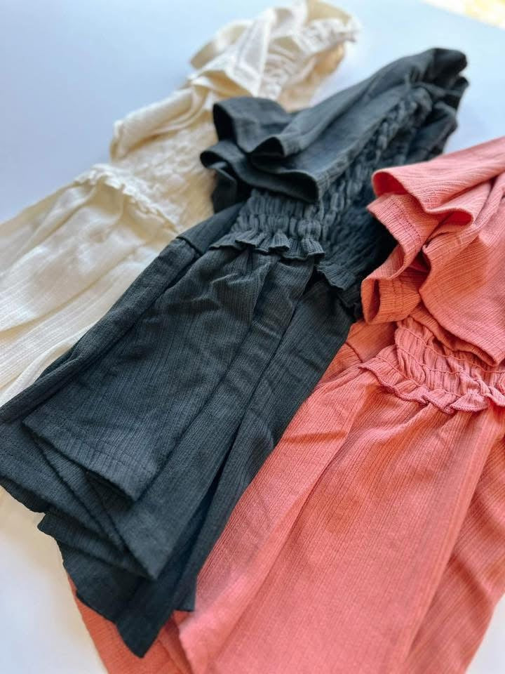 Fine Peplum Top