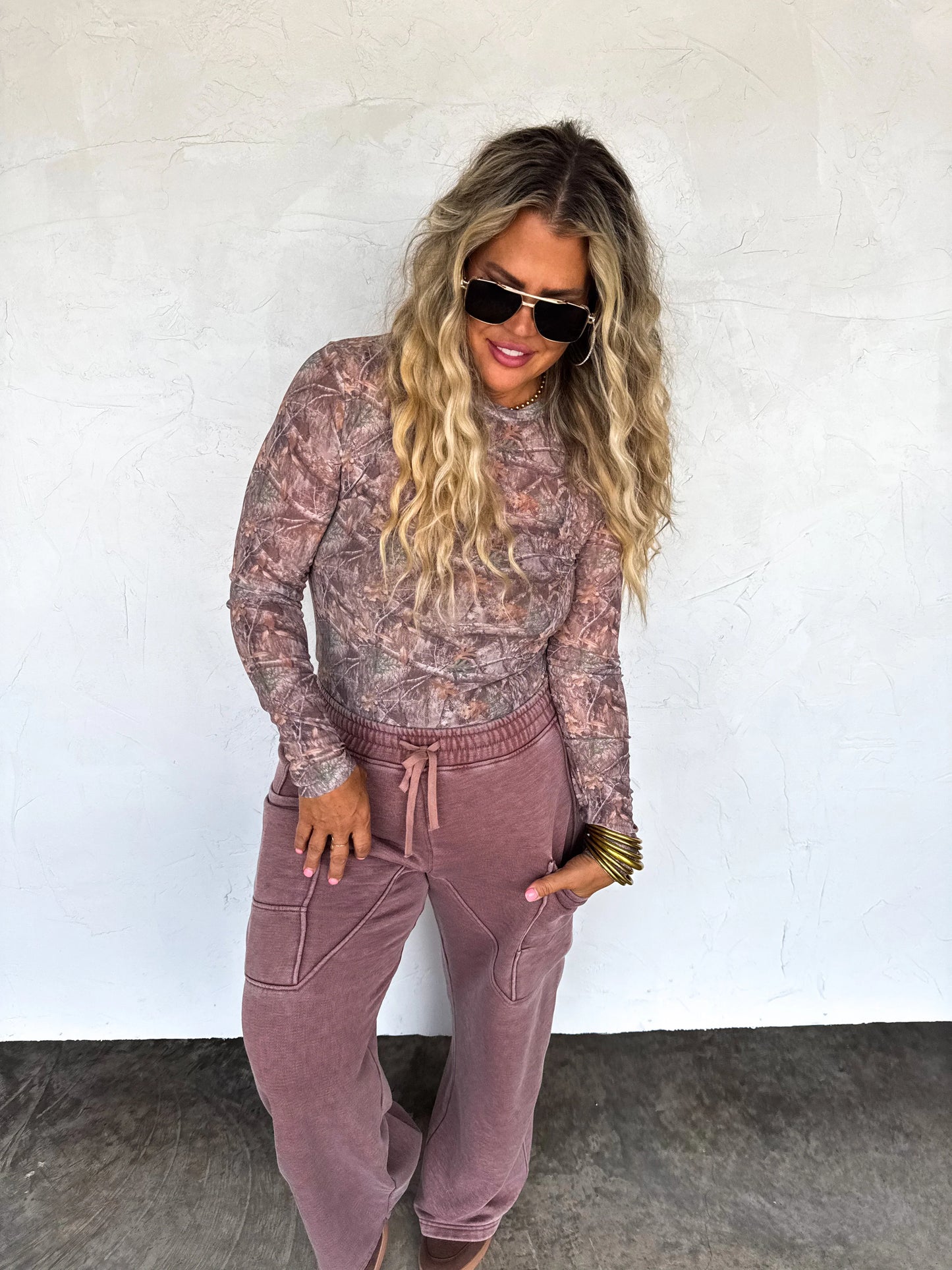 Cash Camo Mesh Top RTS