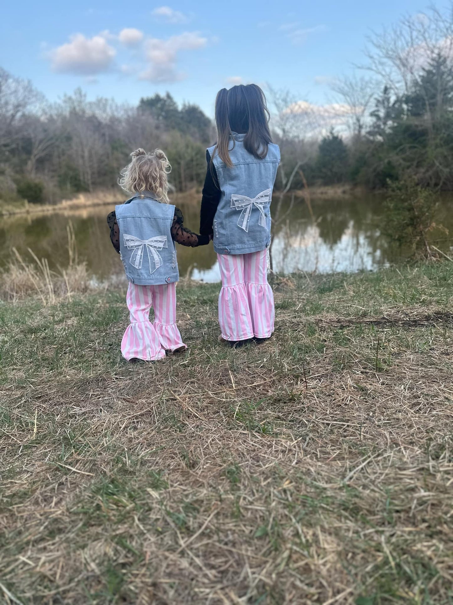 Pretty In Pink Striped Bells