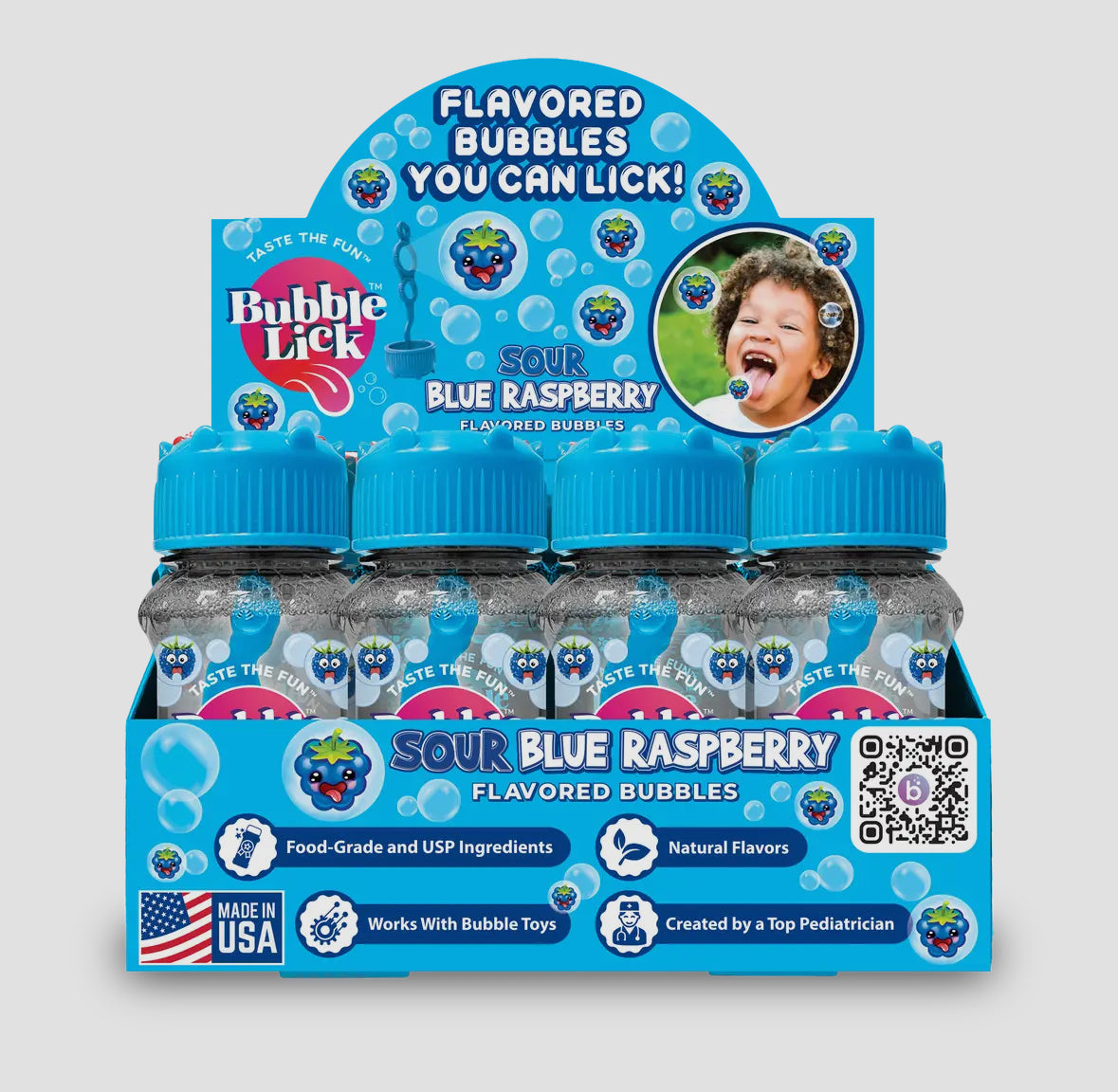 Bubblelick Cotton Candy / Blue Raz Bubbles