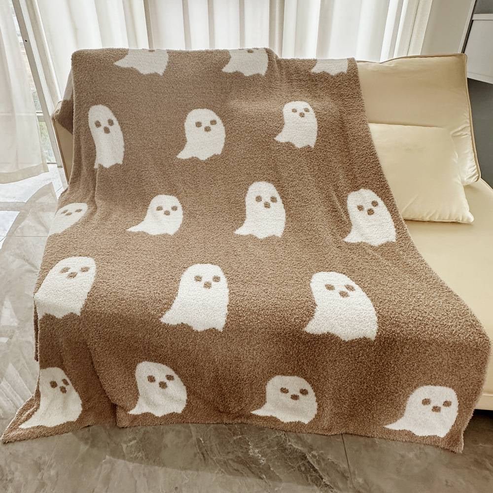 Luxe Sherpa Halloween Blanket RTS