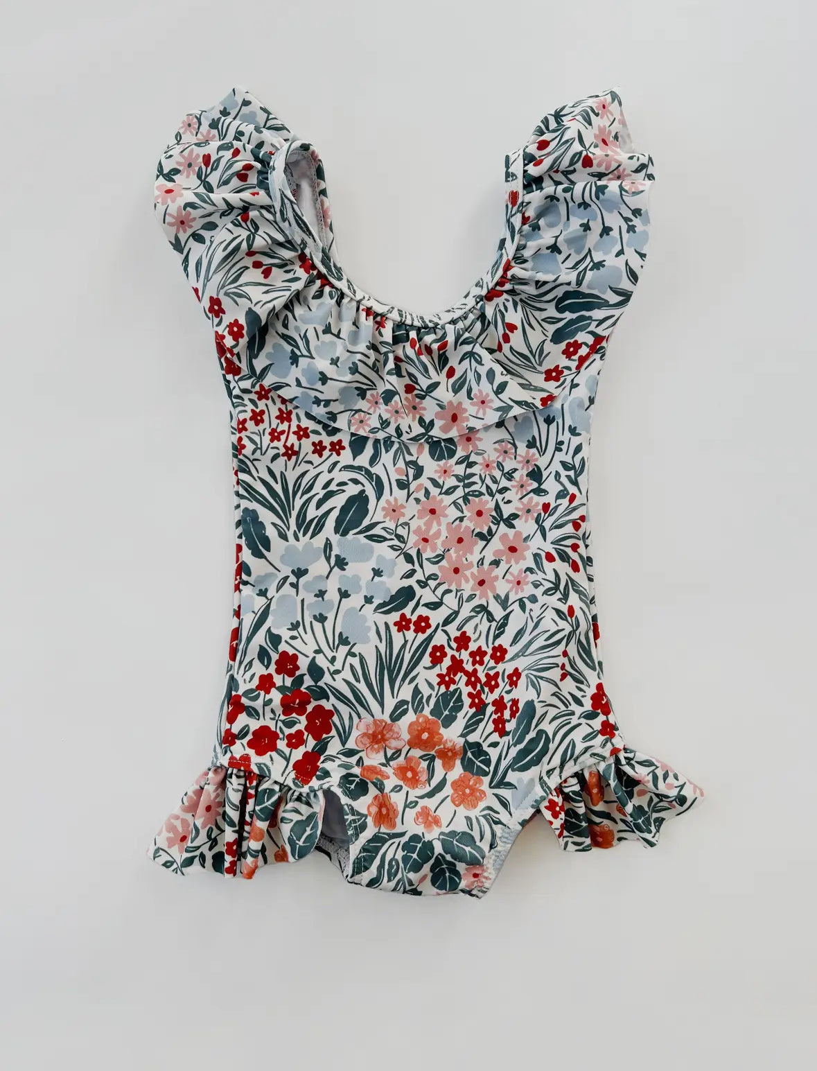 Opal Floral Ruffle Swimmie PreO