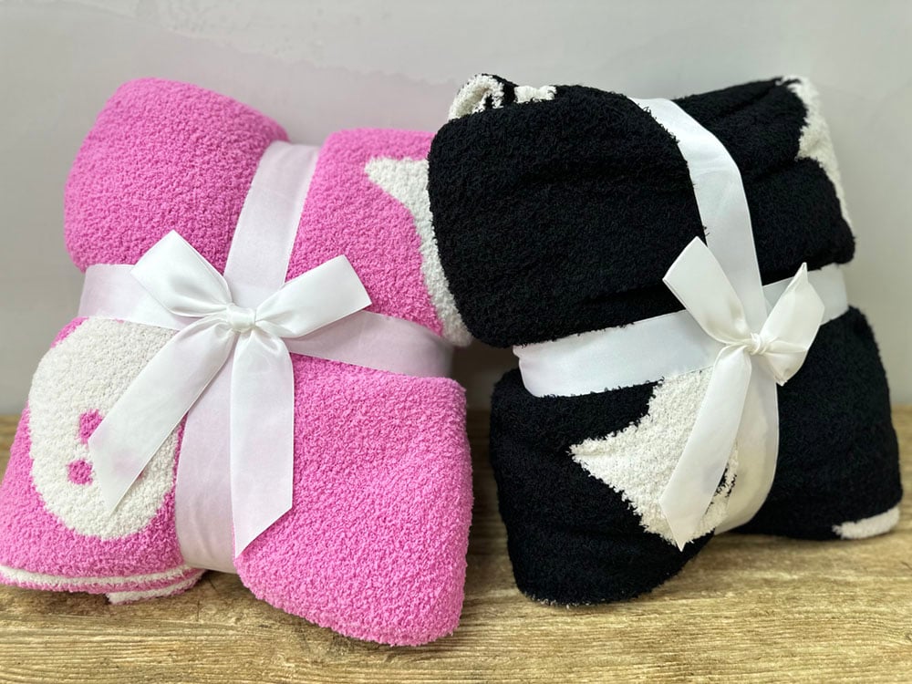 Luxe Sherpa Halloween Blanket RTS