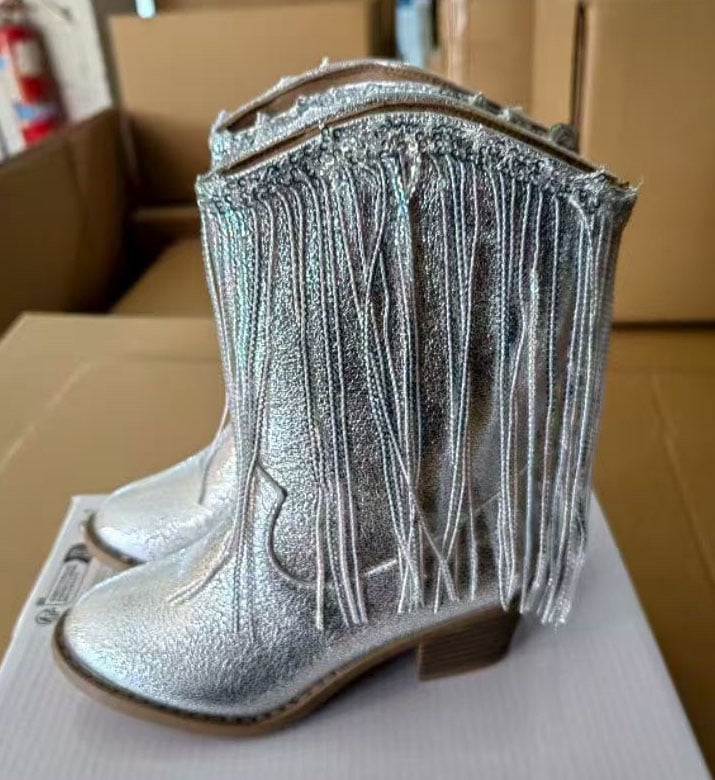 Tillie Cowgirl Boots w/Fringe PreO