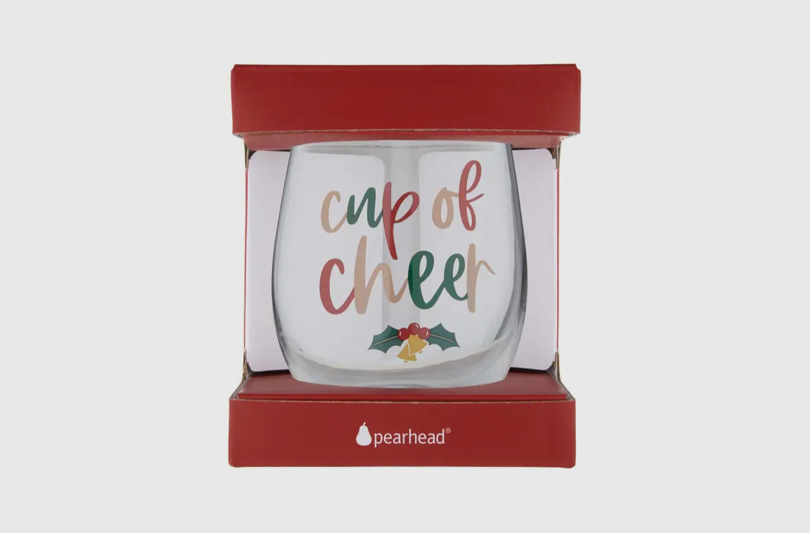 Cup Of Cheer Wine Glass
