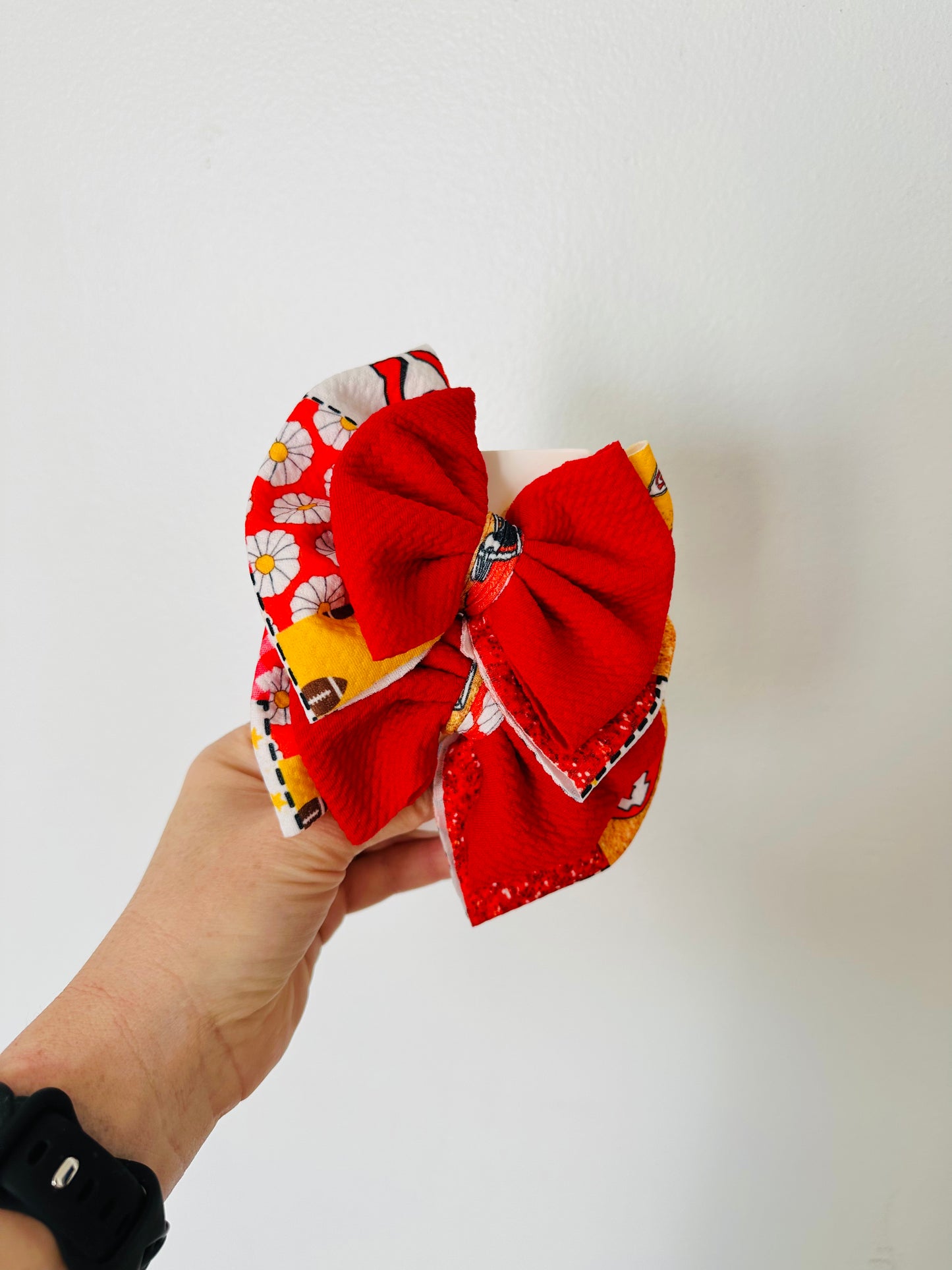 KC Floral Patchwork Double Layer Piggies RTS