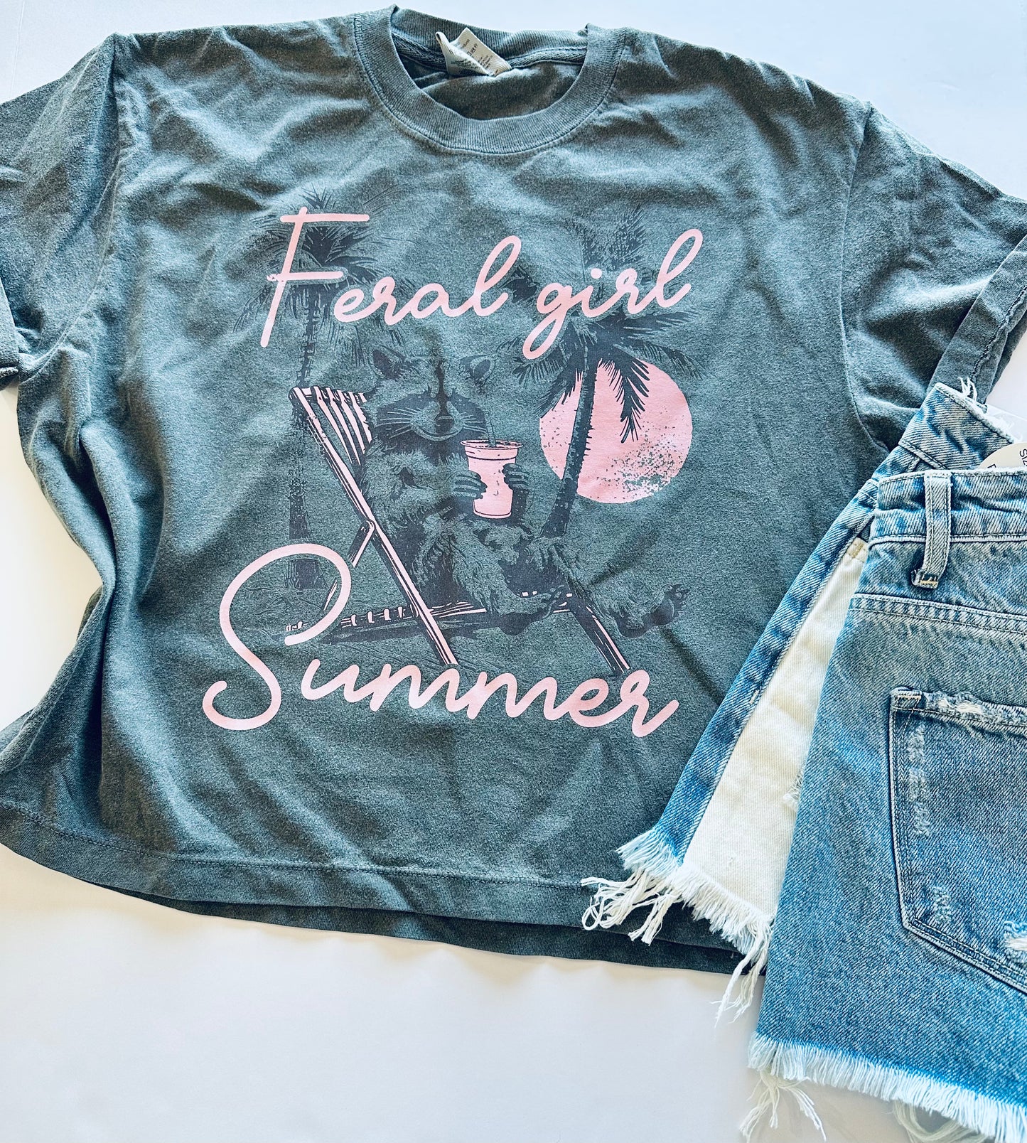Feral Girl Summer CC Charcoal MIDDIE Medium
