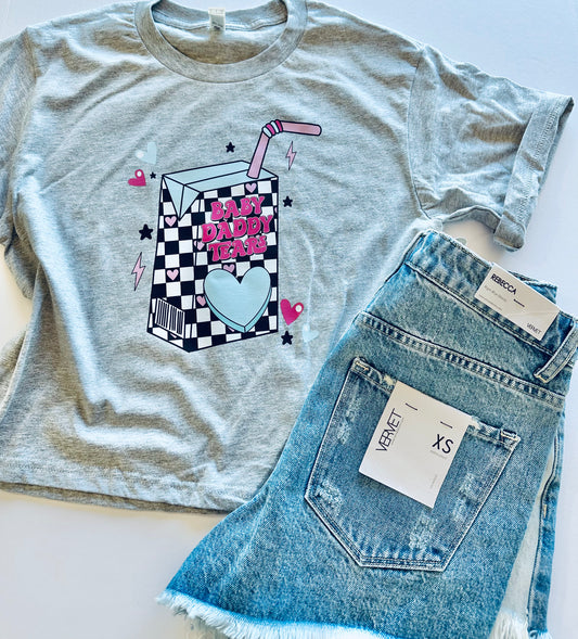 Baby Daddy Tears American Apparel MIDDIE Tee Small