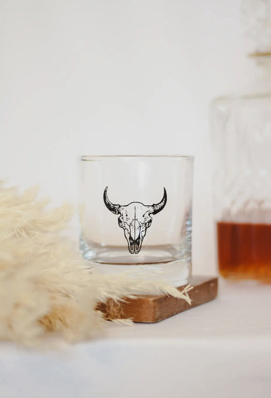Buffalo Skull Whiskey | Cocktail Glass
