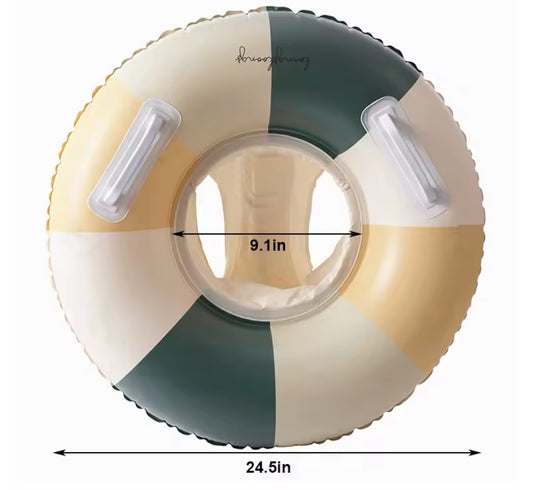 Retro Pool Float With Seat Toddler  RTS