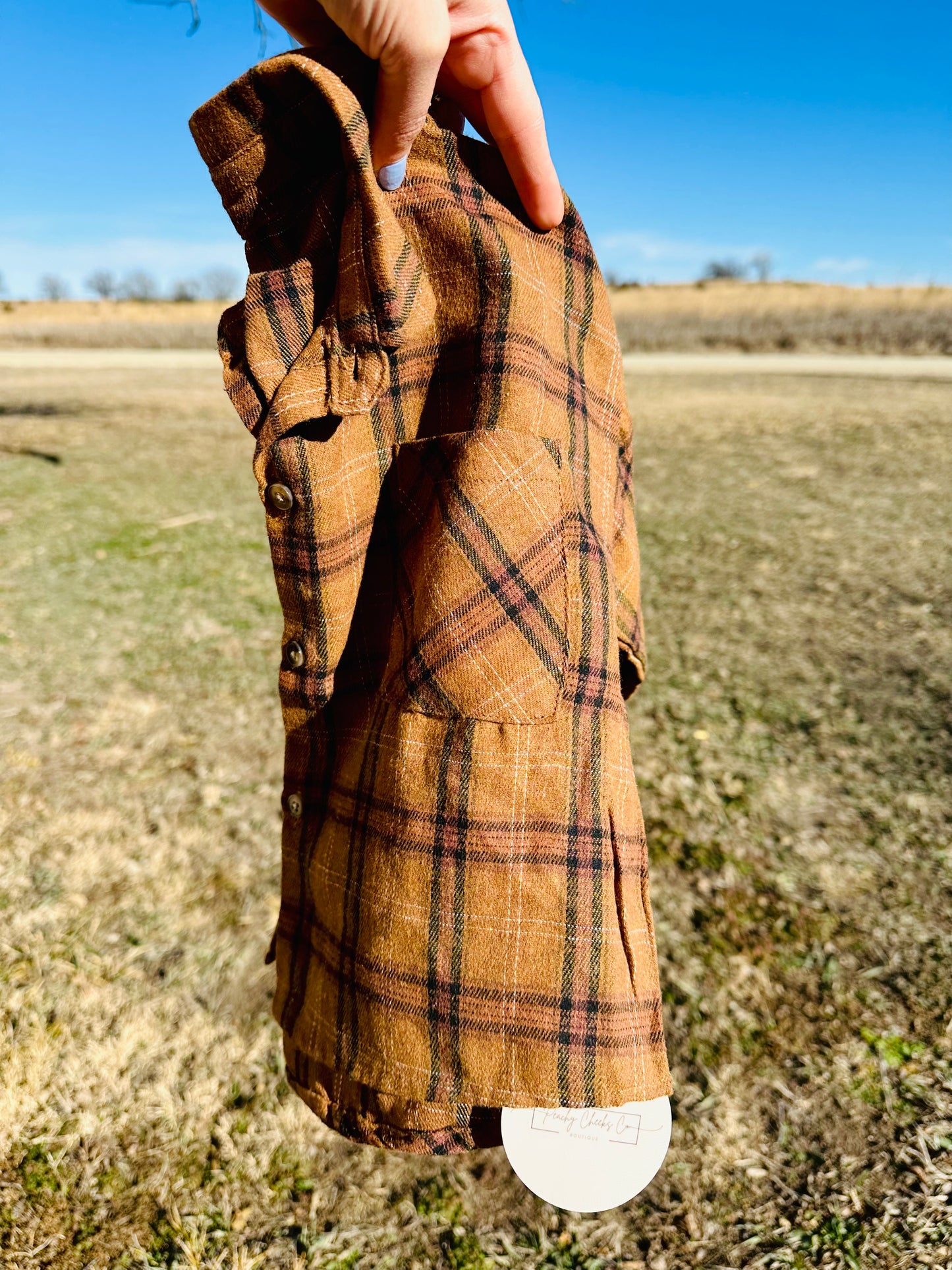 Briggs Deep Brown Flannel RTS