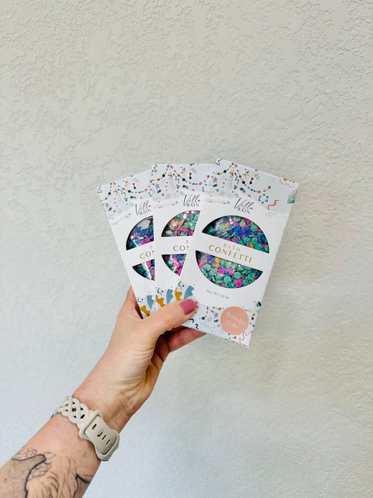 Birthday Cake Bath Confetti