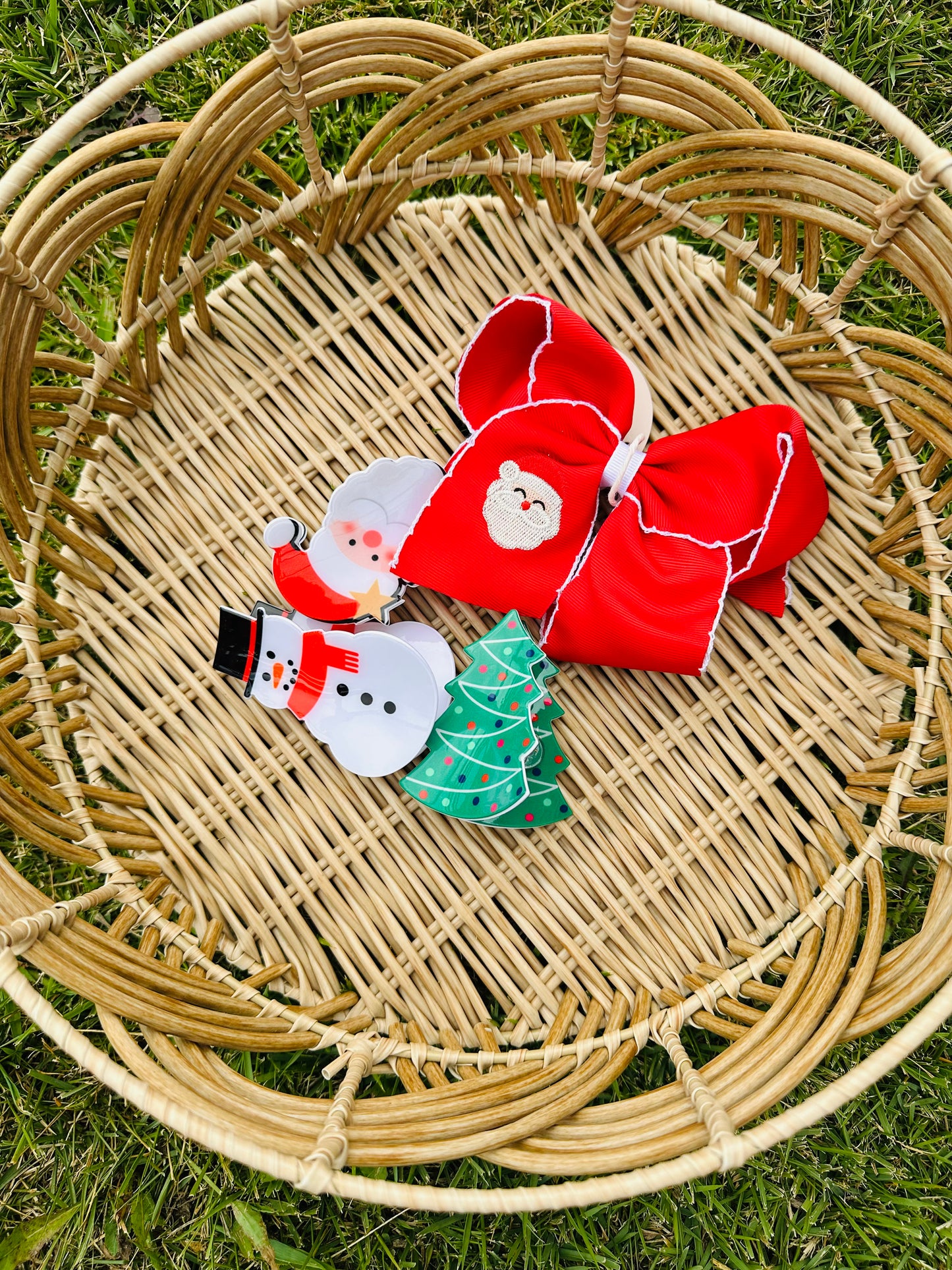 Snowman ⛄️ Claw Clip