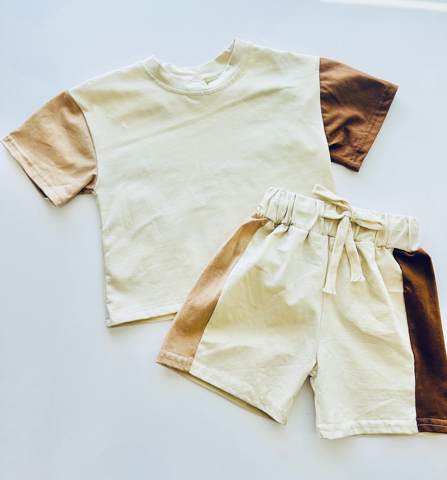 Neutral Spring Colorblock Set