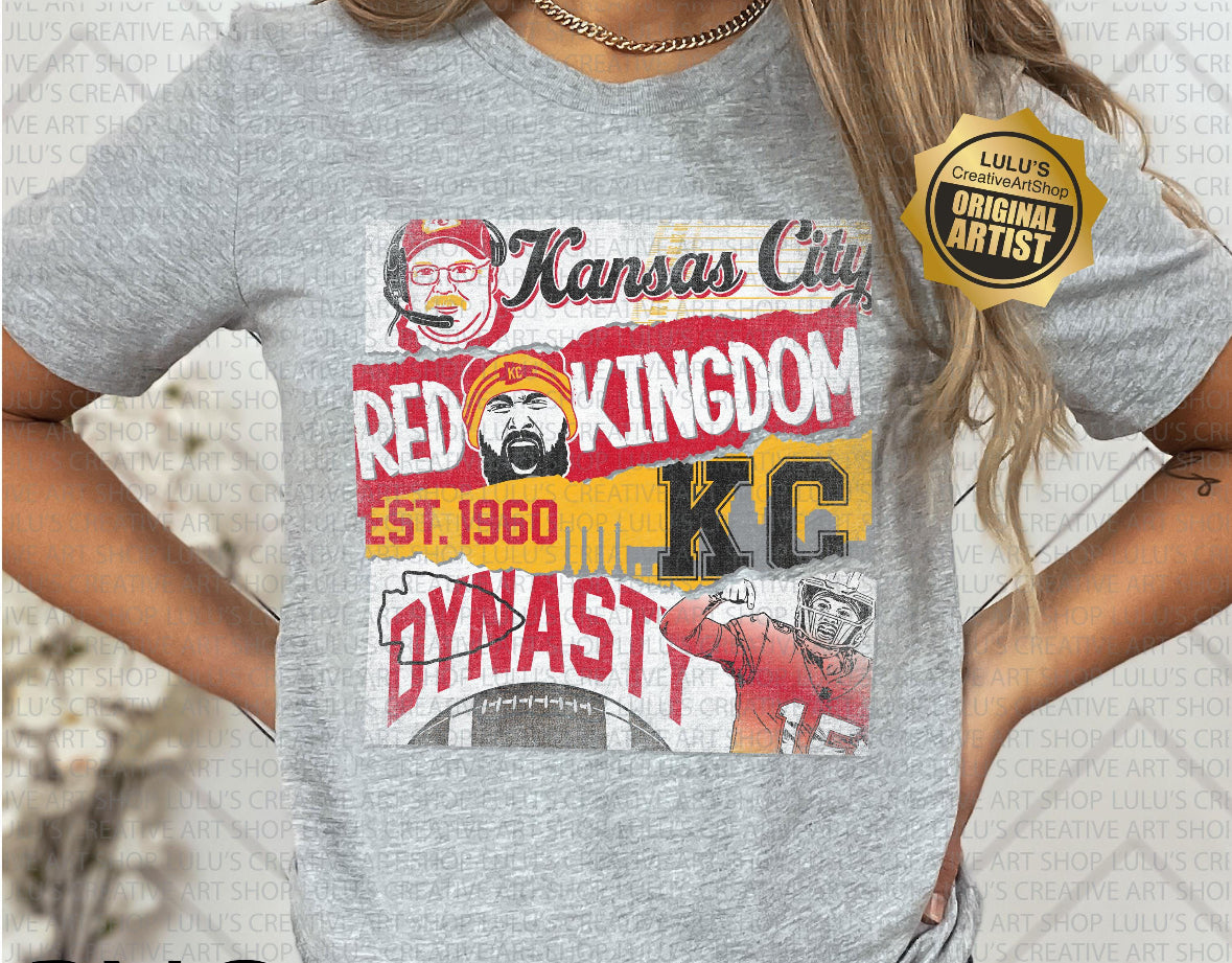 Chiefs Red Kingdom Poster Print