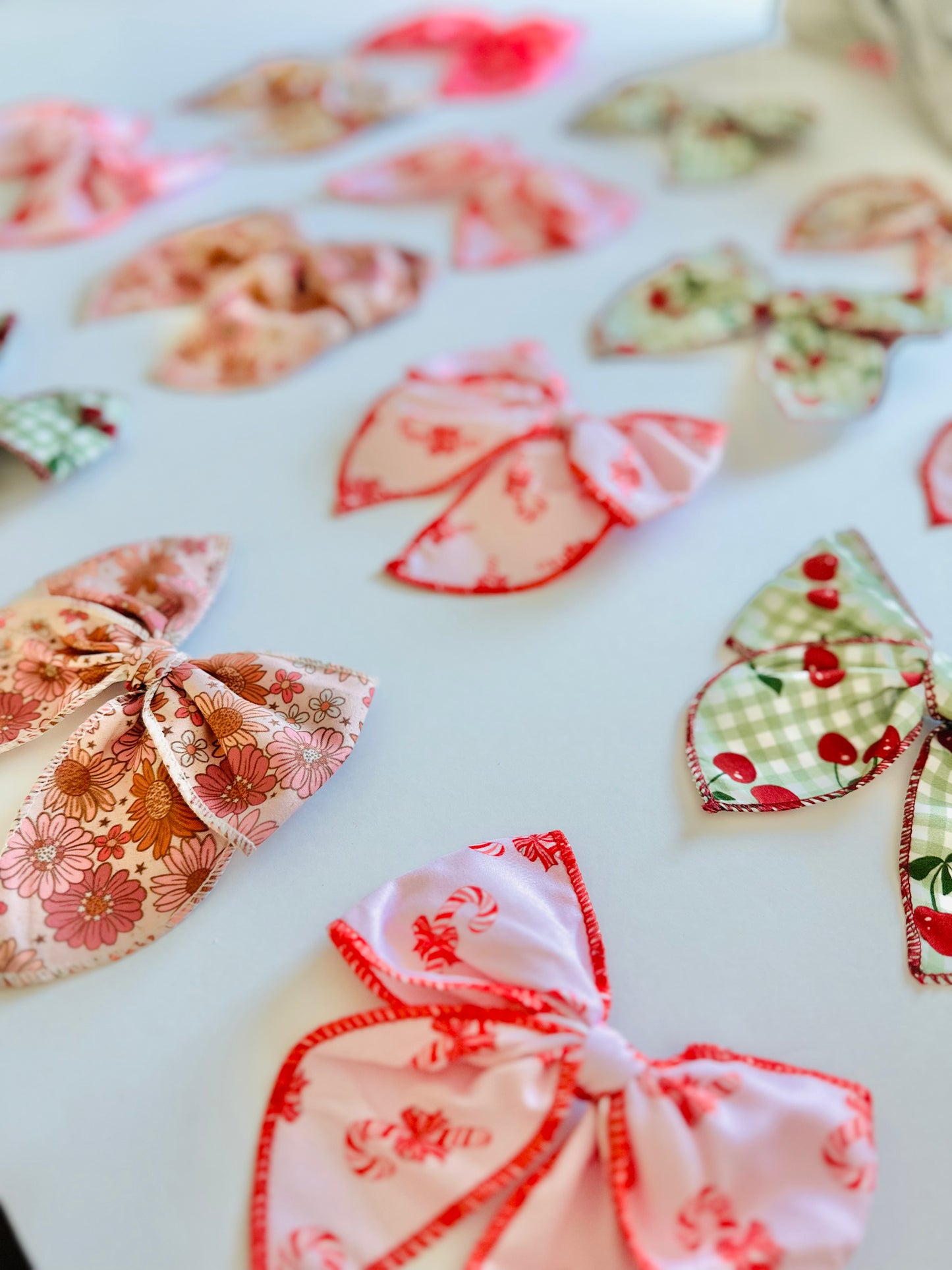 Boho Floral Bow / Piggies