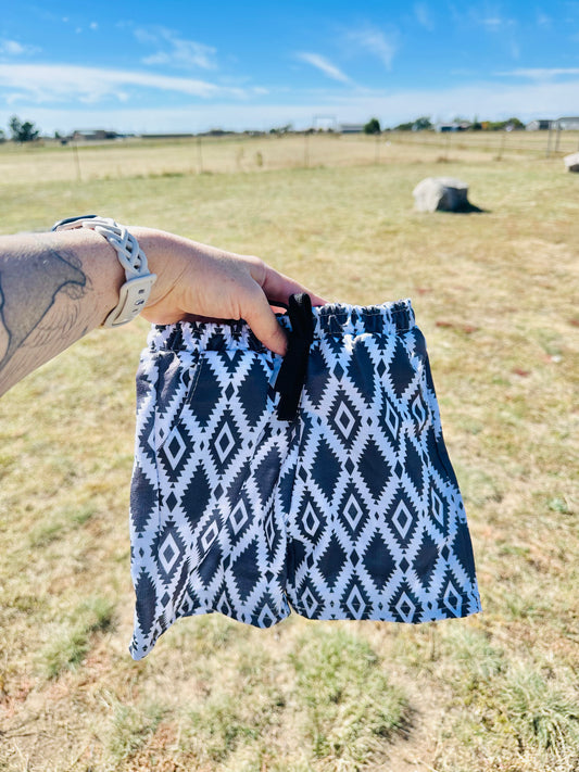 Boys Aztec Shorts