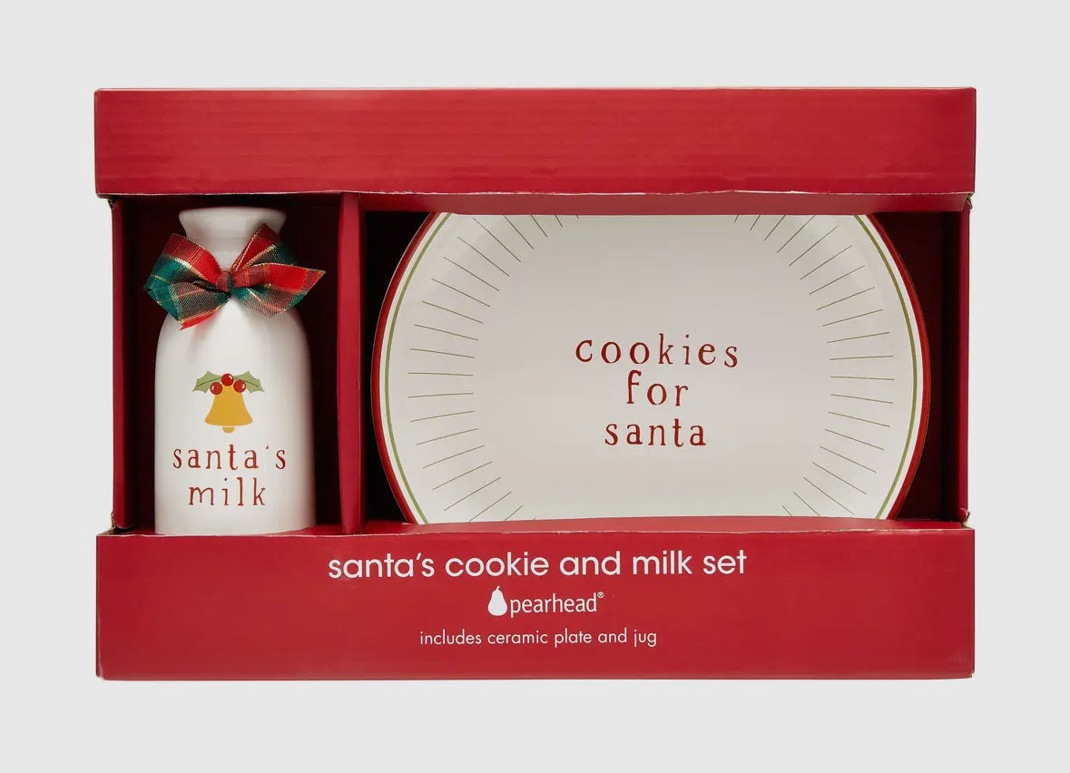 Santa’s Milk & Cookies Set