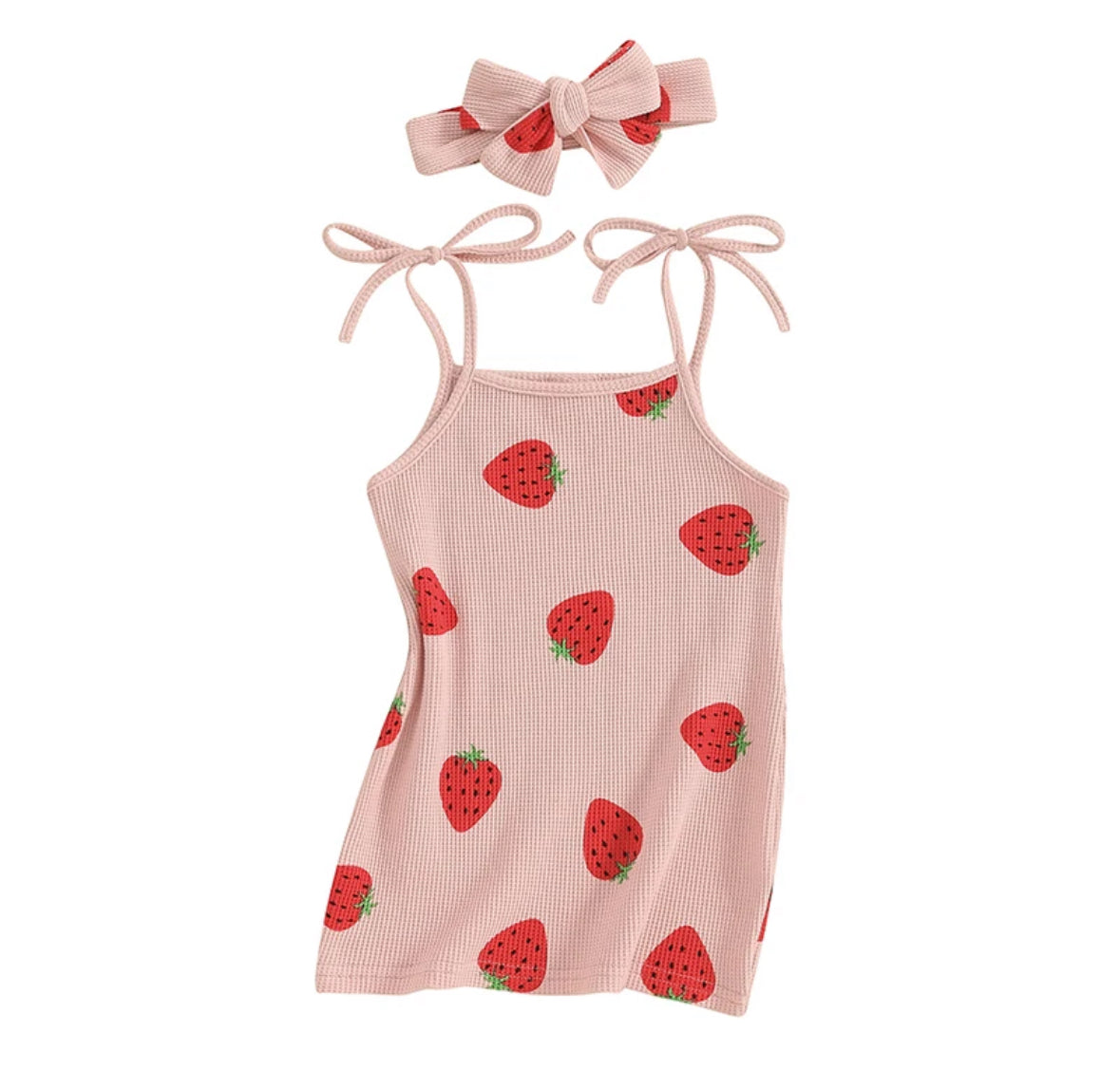 Strawberry Dress 2T