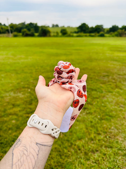Cool Pumpkins Top Knot Head Wrap - Infant