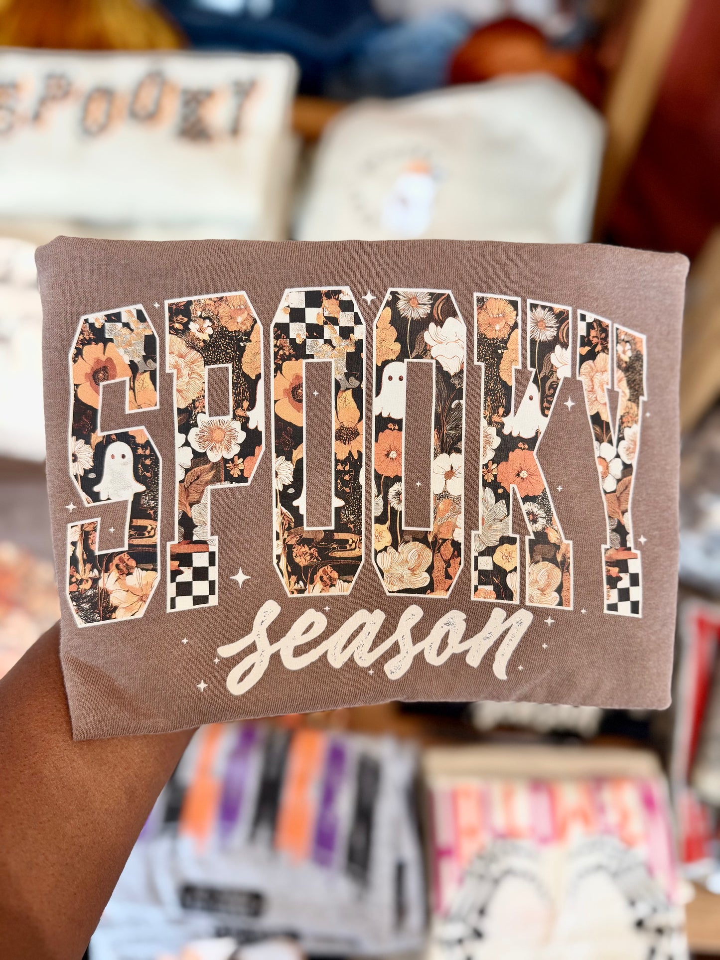 Espresso Spooky Season Collage Tee